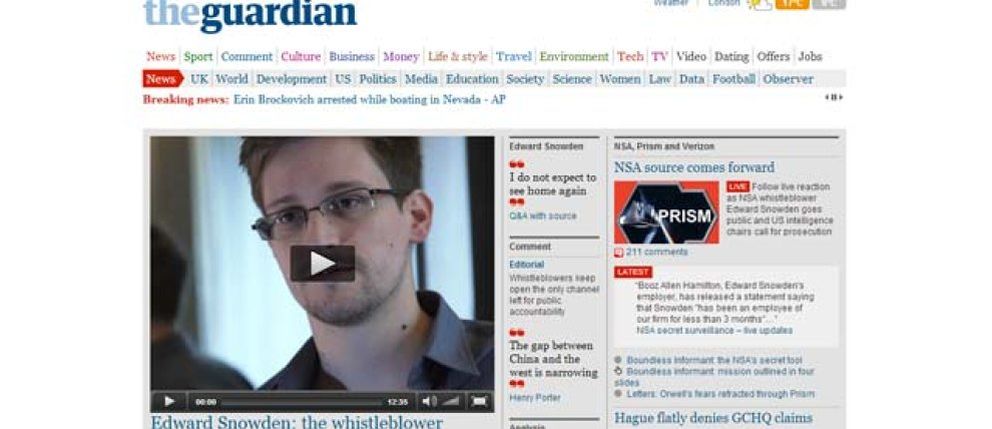 Foto: 'The Washington Post' confirma que Snowden es la fuente de las filtraciones que ha publicado