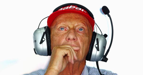 Foto:  Niki Lauda, durante un GP de F1. (Getty)