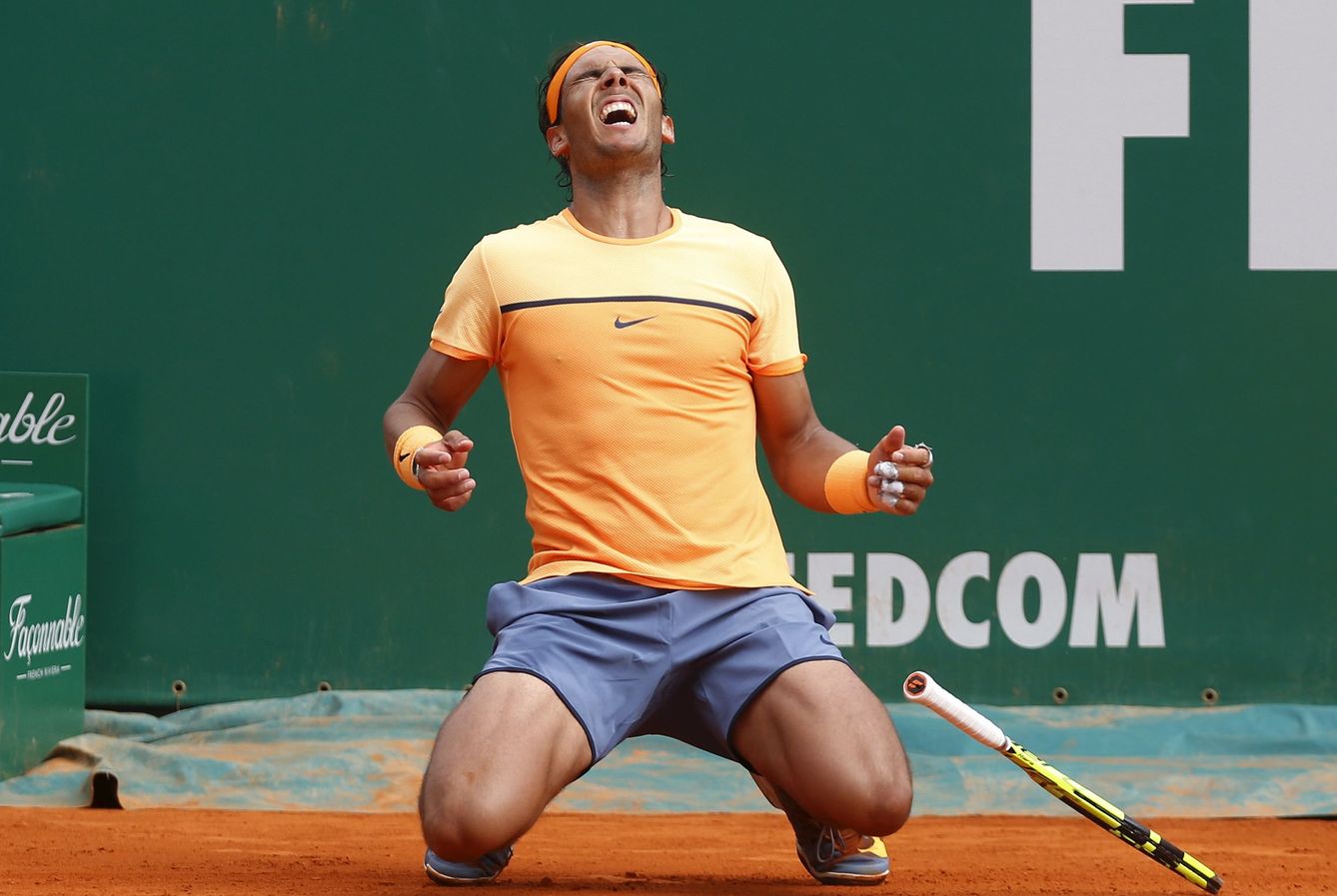 Foto: Nadal, tras ganar en Montecarlo (Reuters)