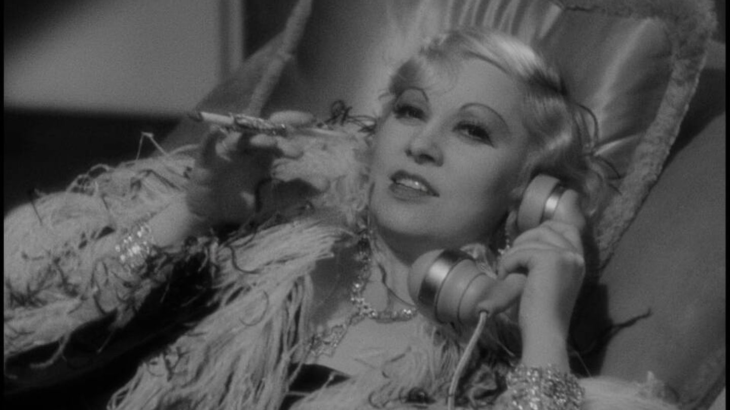 Mae West en No soy ningún ángel, de 1933. (Wikimedia)