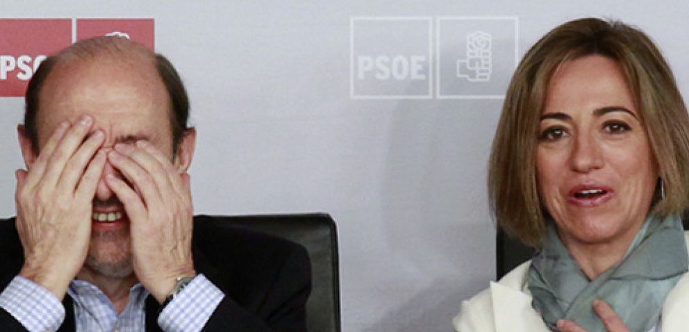 Foto: El PSOE cambia de ciclo con Rubalcaba y Chacón en boca de todos