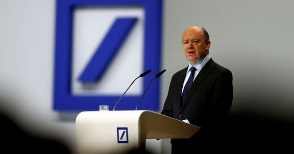 Foto: El CEO de Deutsche Bank, John Cryan