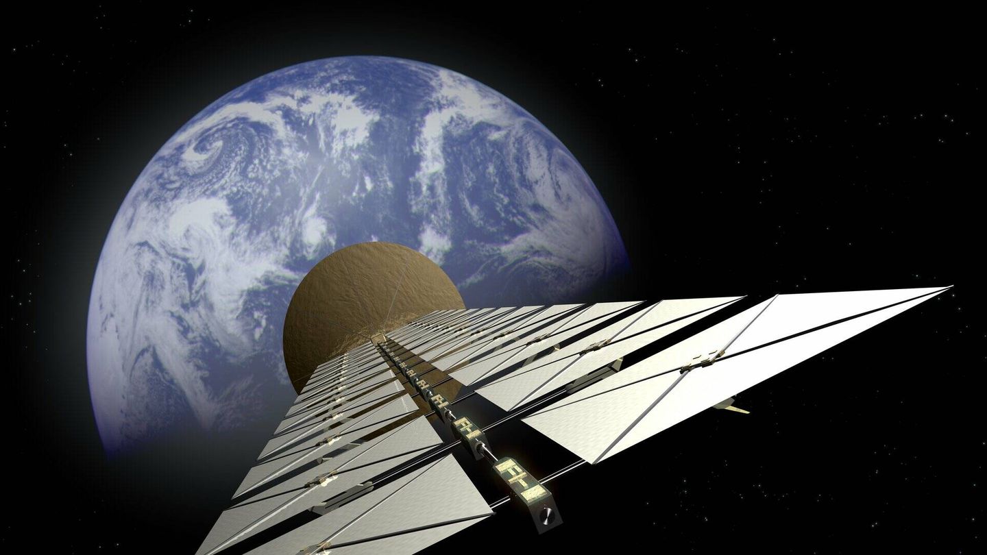 Estas plantas solares en el espacio podrían mandar a la tierra gigavatios de potencia. (ESA)