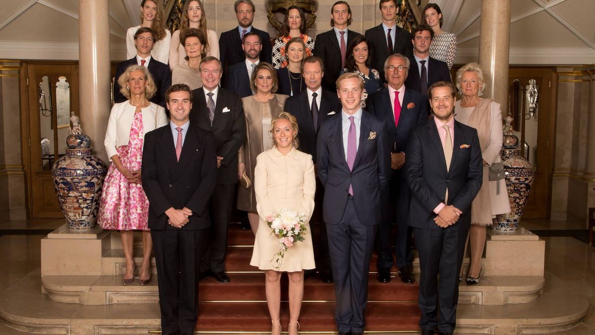 La boda 'real' que ha emparentado a los Gamazo con la familia ducal de Luxemburgo