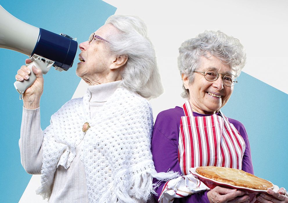 Foto: Shirley y Hinda, las dos protagonistas de 'Two raging grannies'