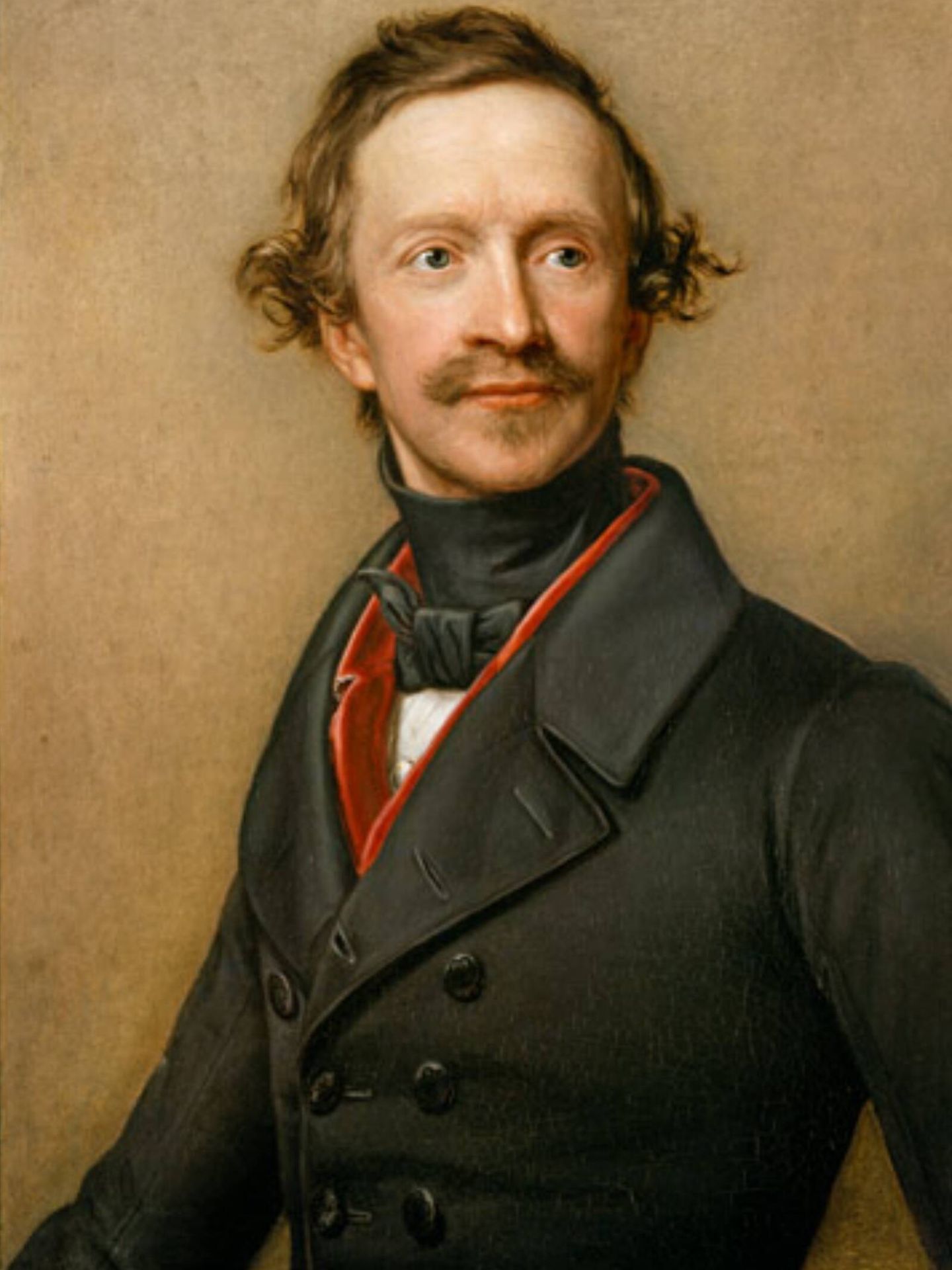 Retrato de Luis I de Baviera, obra de Joseph Karl Stieler. (Cortesía/Palacio de Nymphenburg de Munich)
