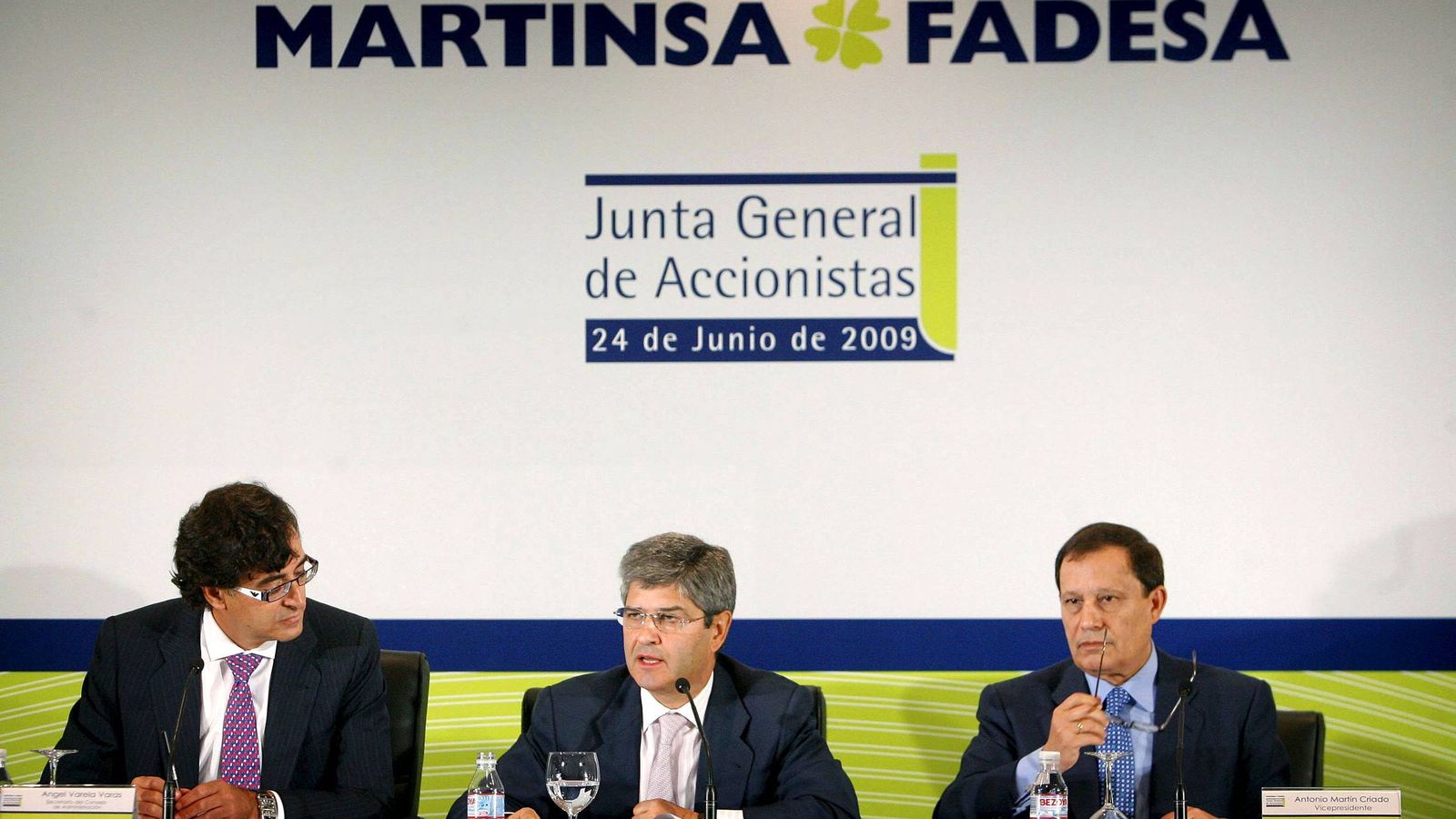 Foto: El presidente de Martinsa-Fadesa, Fernando Martín