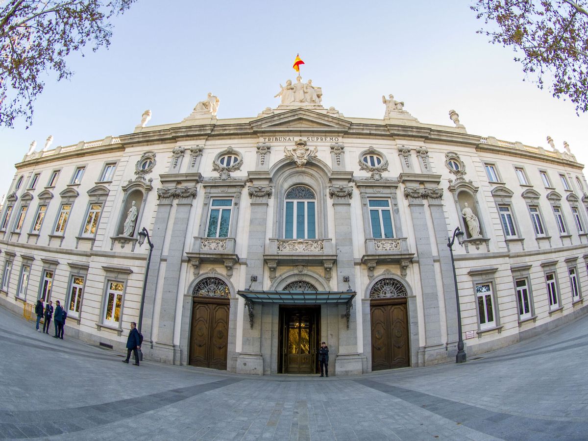 Foto: Vista de la fachada del Tribunal Supremo. (EFE/Fernando Villar)