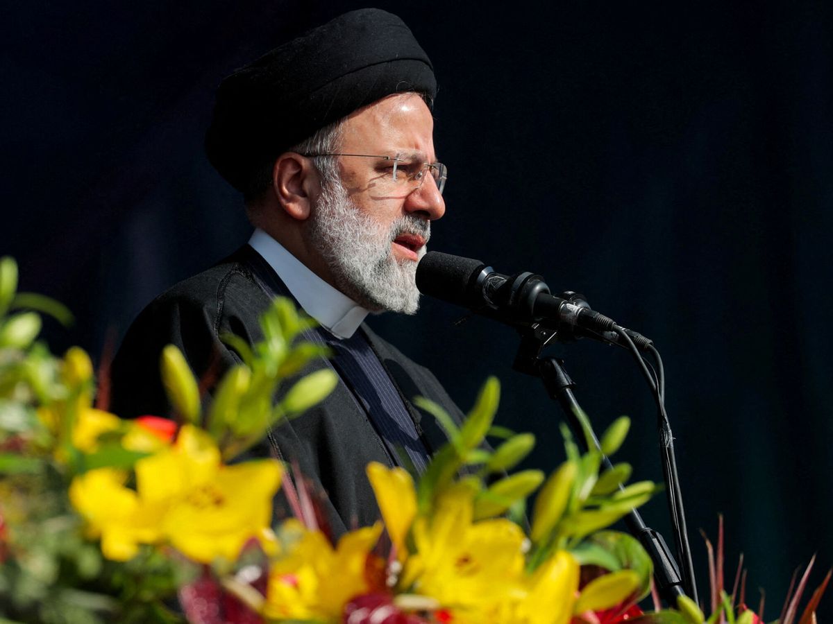 Foto: Raisi, durante al 45 aniversario de la Revolución Islámica en Irán. (Reuters)