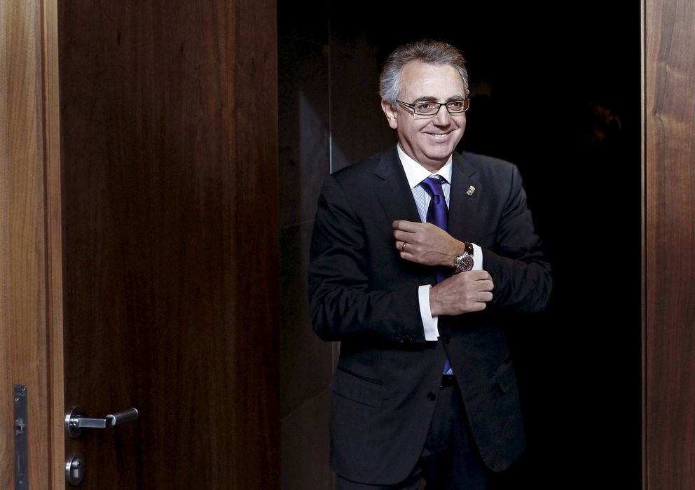 Foto: El expresidente del Gobierno de Navarra, Miguel Sanz (Efe).