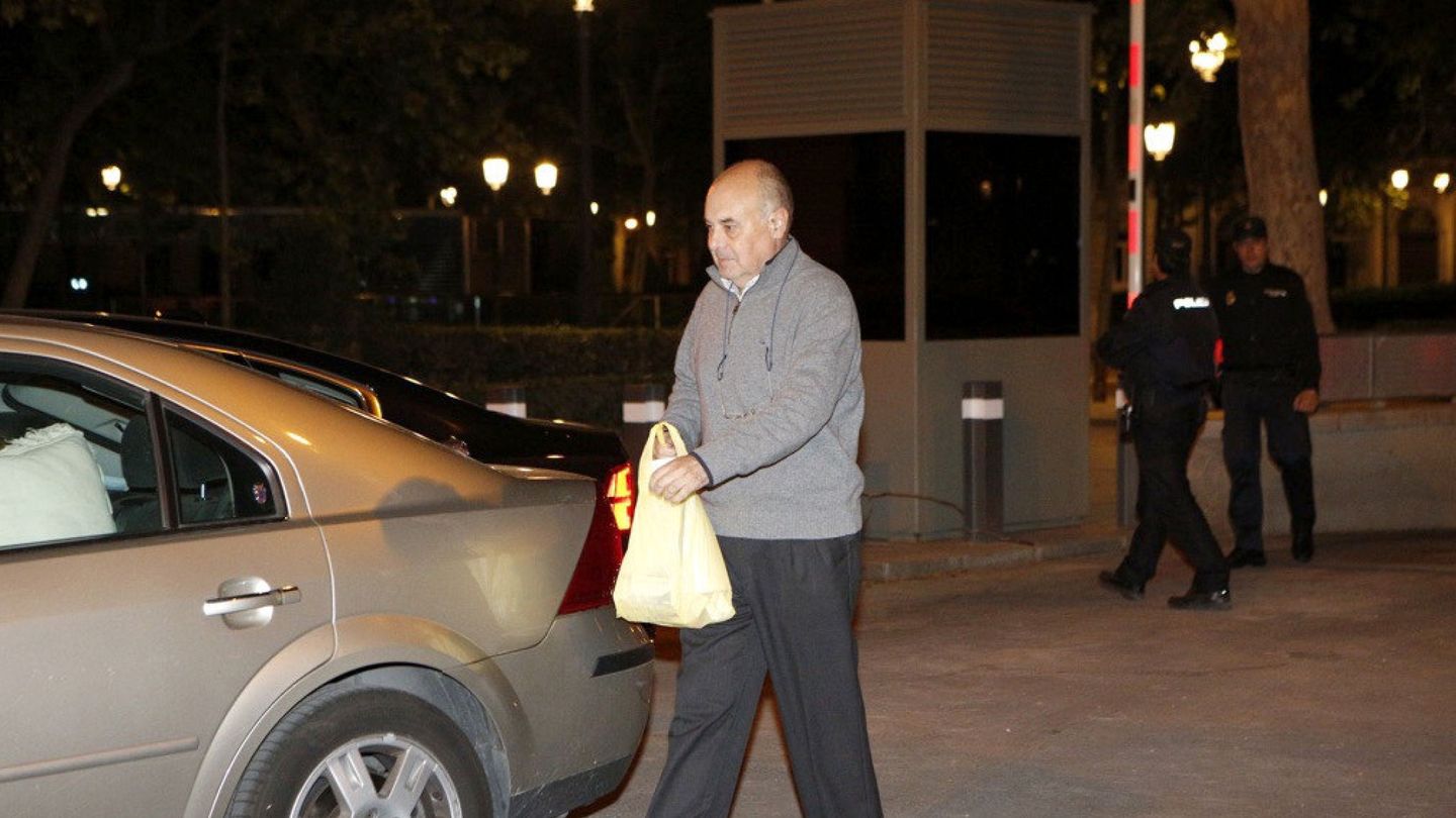 El ex consejero delegado de la Agencia Informática de la Comunidad de Madrid, José Martínez Nicolás, tras declarar en sede judicial. (EFE)