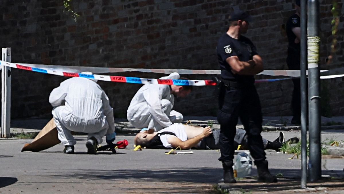 Matan a tiros en Belgrado (Serbia) a un hombre armado con una ballesta frente a la embajada de Israel