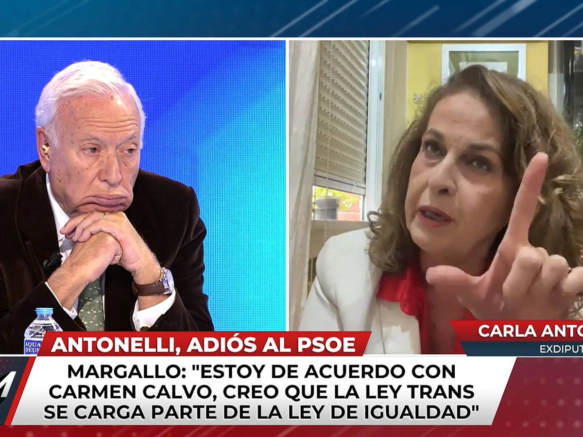 Foto: Margallo y Antonelli, en 'Todo es mentira'. (Cuatro)