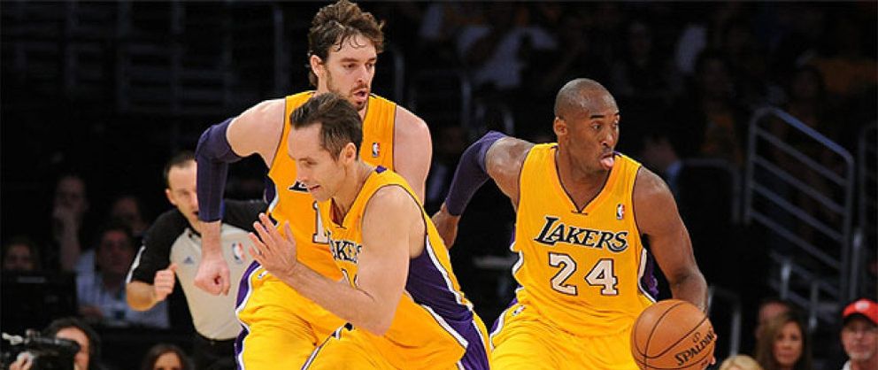 Foto: Los Lakers pierden ante Dallas en su debut en la NBA a pesar de un gran Pau Gasol