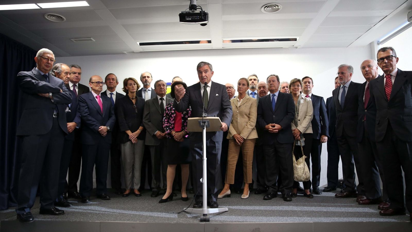 Foto: Javier Vega de Seoane, presidente del Círculo de Empresarios, en un acto de esta organización. (EFE)