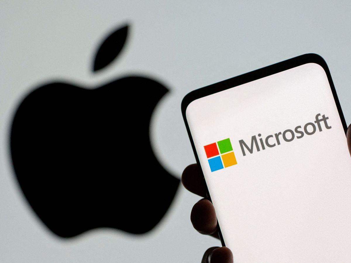Foto: Microsoft ha alcanzado el ansiado objetivo de Apple desde hace tiempo (Reuters/Dado Ruvic)