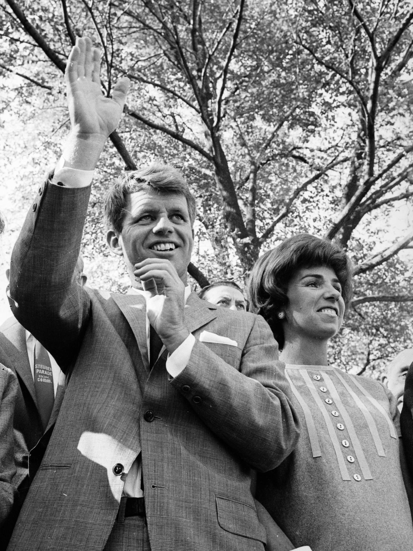 Robert F. Kennedy y su mujer Ethel, en una imagen de 1964. (Getty)