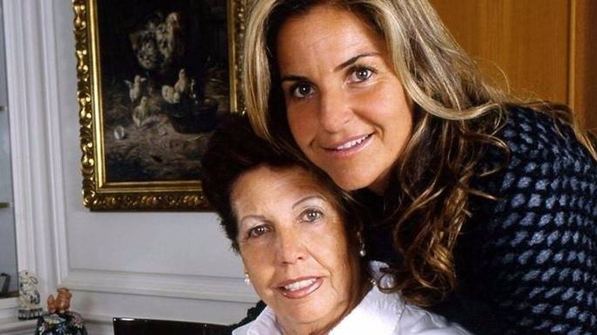 La madre de Arantxa Sánchez Vicario no sabe nada de su hija desde el funeral del padre