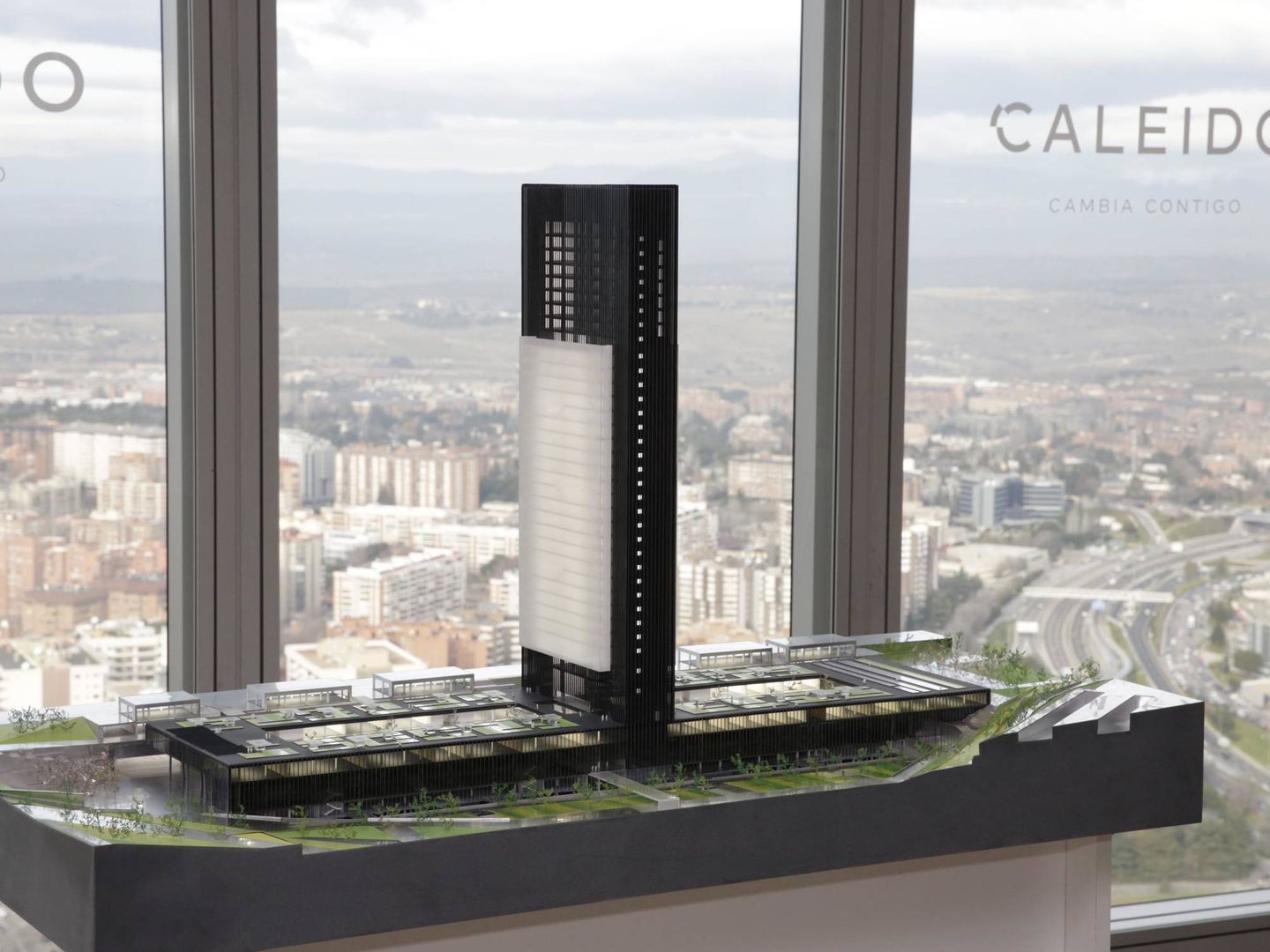 Imagen de la futura torre Caleido