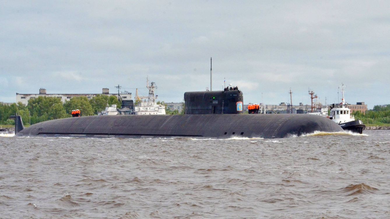 Foto: El submarino Belgorod equipado con el torpedo que provoca 'tsunamis radioactivos' alias Poseidón.