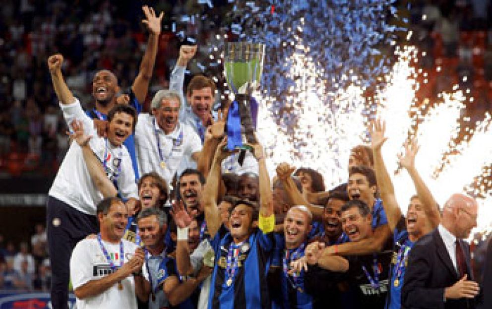 Foto: El Inter le gana la Supercopa a la Roma