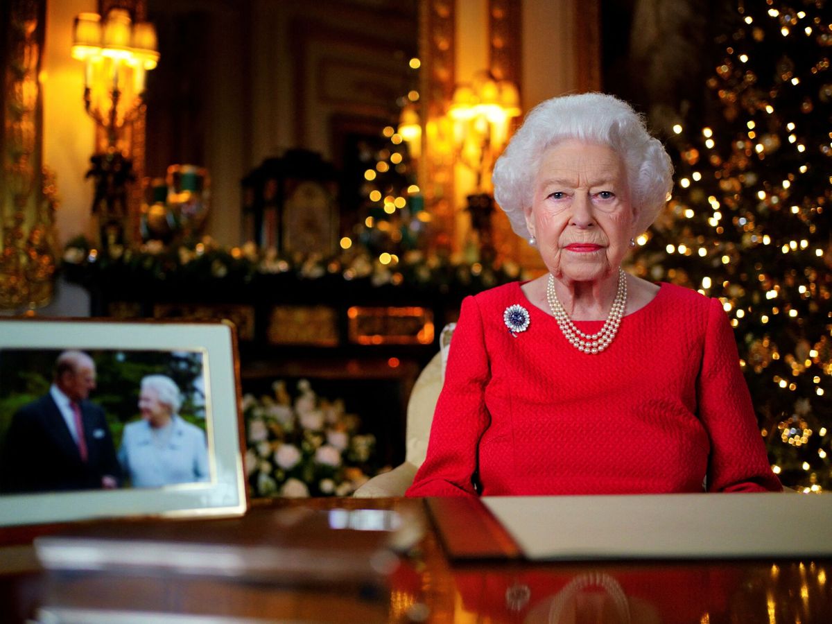 Foto: La reina Isabel II, en su discurso de Navidad. (Reuters)