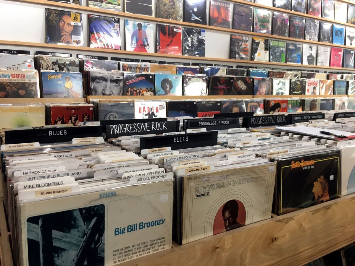 Foto: Una tienda de discos en Miami (Florida, Estados Unidos). (EFE)