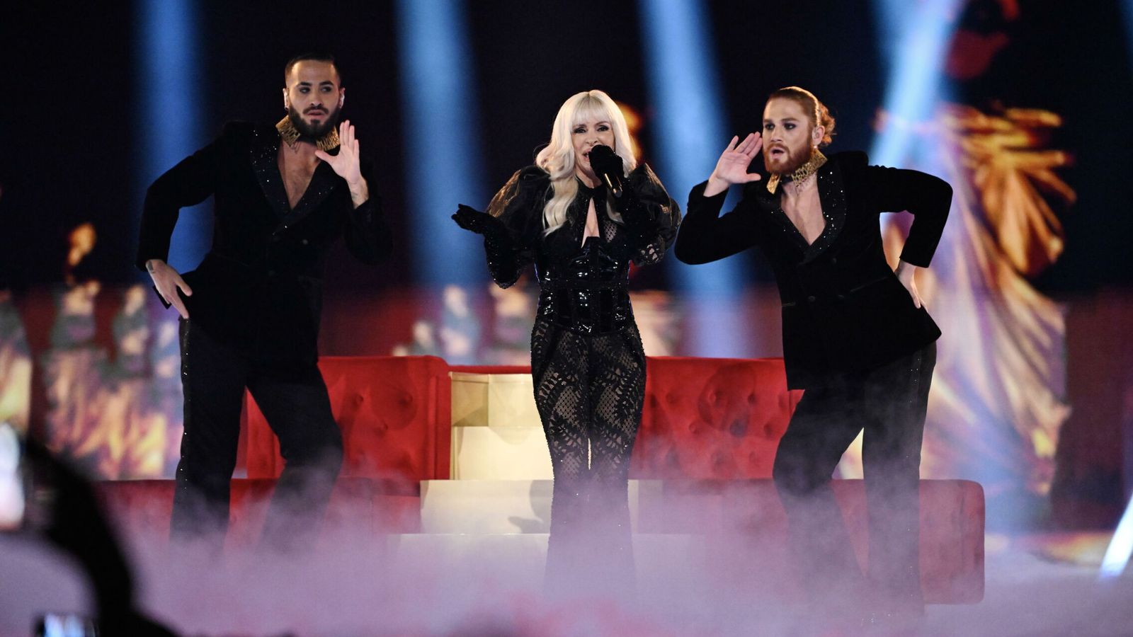 Nebulossa en la gran final de Eurovisión 2024. (EFE/Jessica Gow)