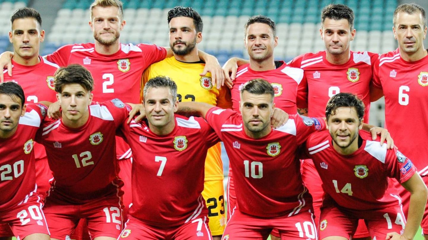 La selección de Gibraltar. (Foto: Gibraltar Football Association)