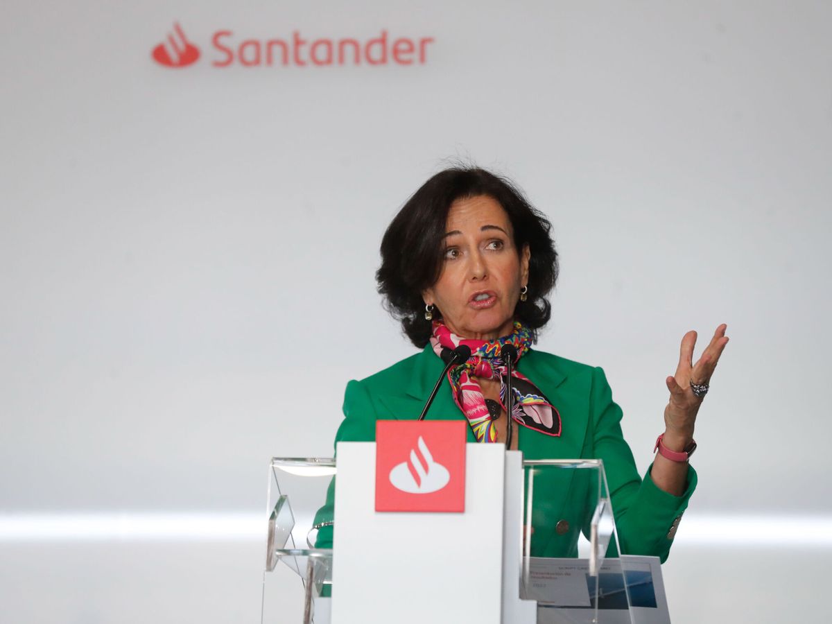 Foto: Ana Botín, presidenta de Banco Santander. (EFE/Juan Carlos Hidalgo)