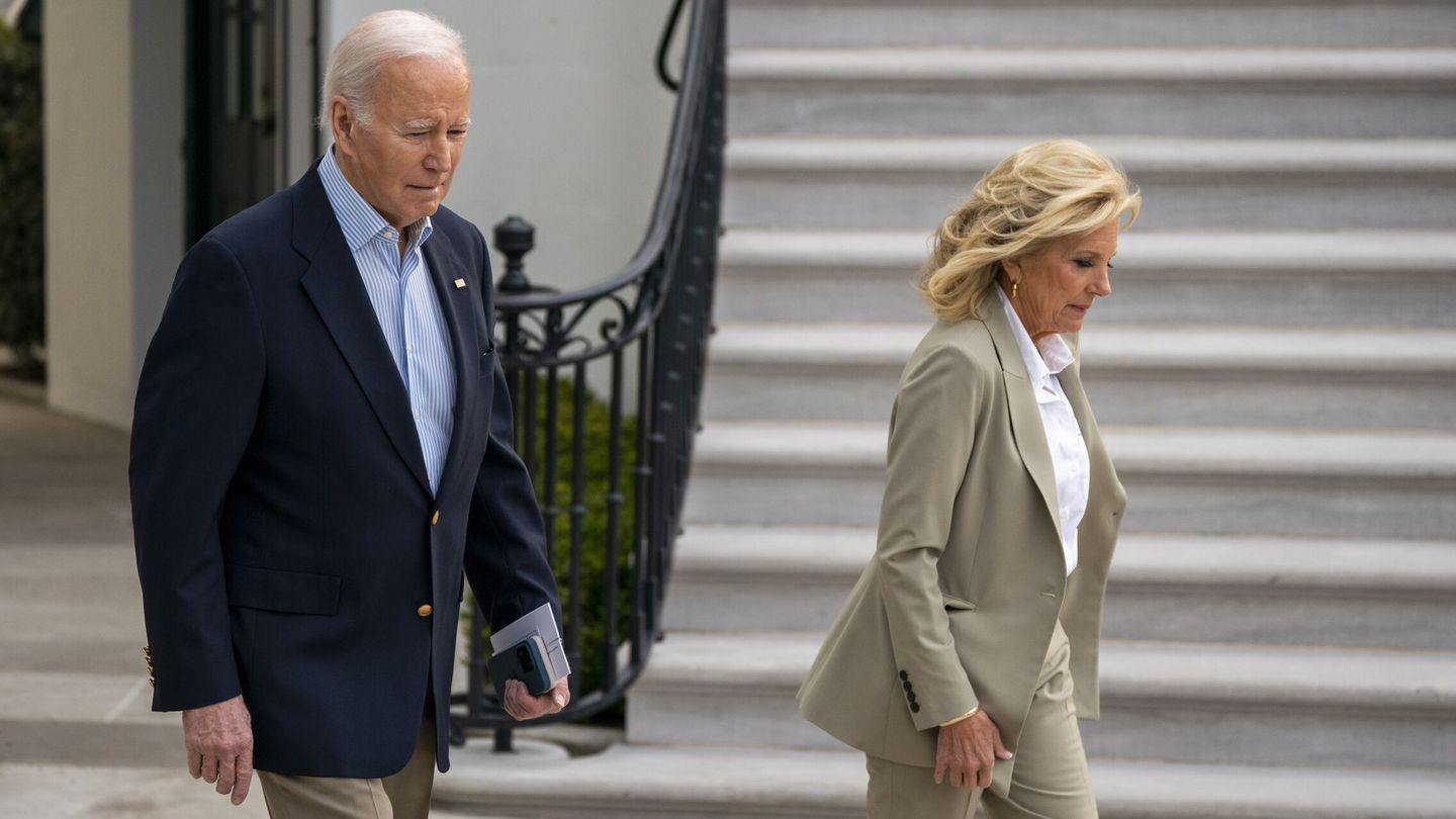 Joe y Jill Biden. (Reuters)