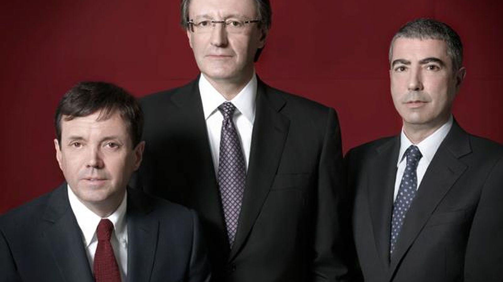 Foto: De izquierda a derecha, Ramón Cierco, Higini Cierco y Joan Pau Miquel.