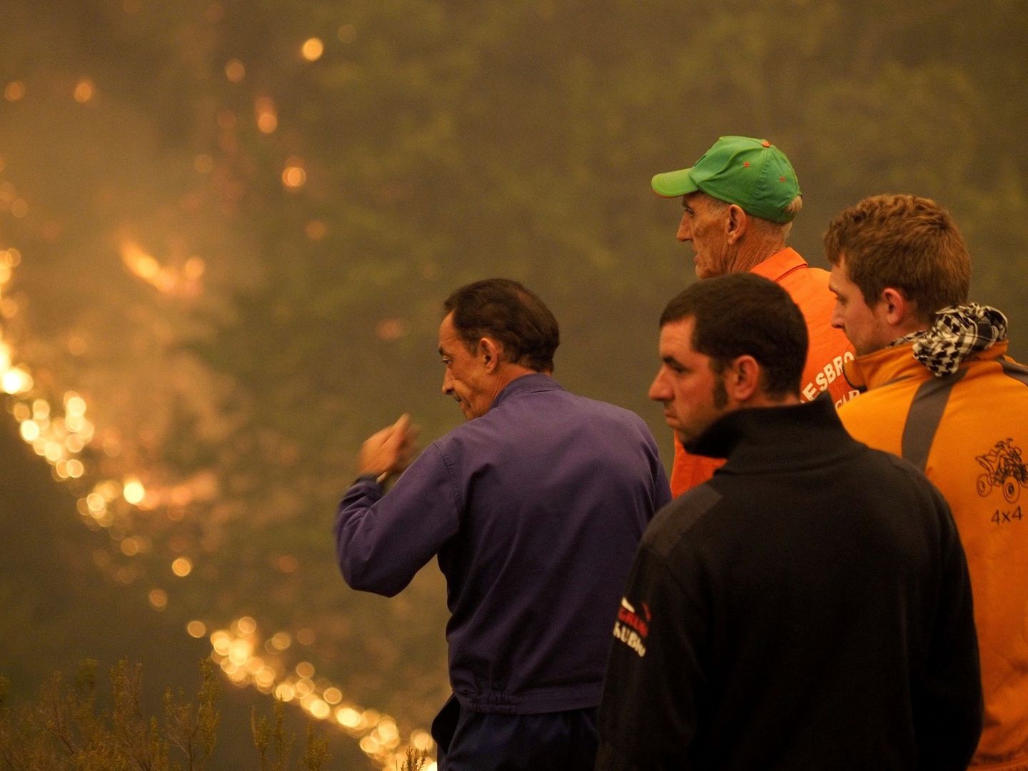 Al menos 35.000 hectáreas ardieron en apenas un día y medio. (EFE)