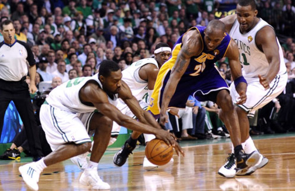 Foto: Los reservas de los Celtics salvan el cuarto partido ante los Lakers