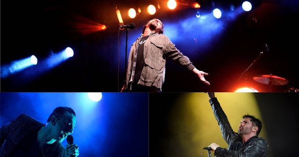 Foto: Algunos de los grupos que tocarán en el Mad Cool: Pearl Jam, Depeche Mode y NIN