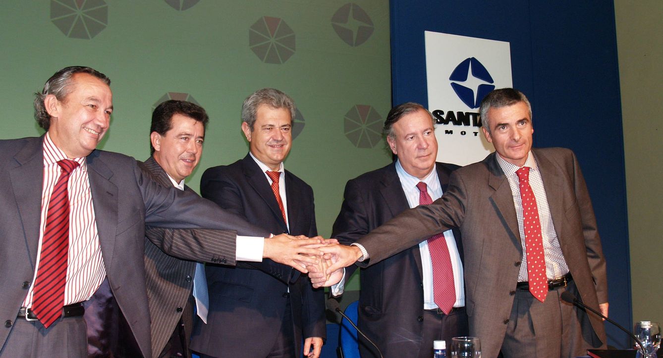 Firma del acuerdo entre Santana y Gamesa en 2005. (Junta de Andalucía)
