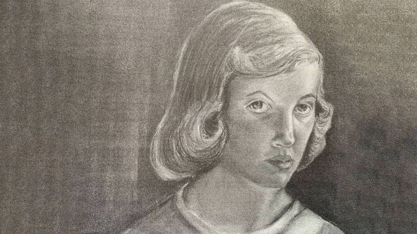 Foto: Detalle del autorretrato de Sylvia Plath (1951).  (Cedida/Editorial Bamba)