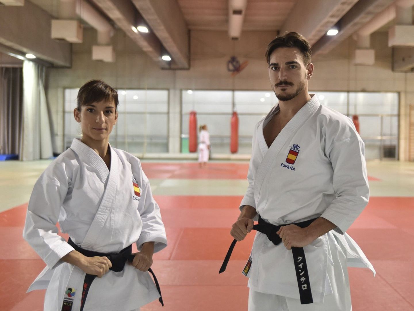 Sandra Sánchez y Damián Quinteros, dos españoles que son números 1 en el kárate. (CSD)