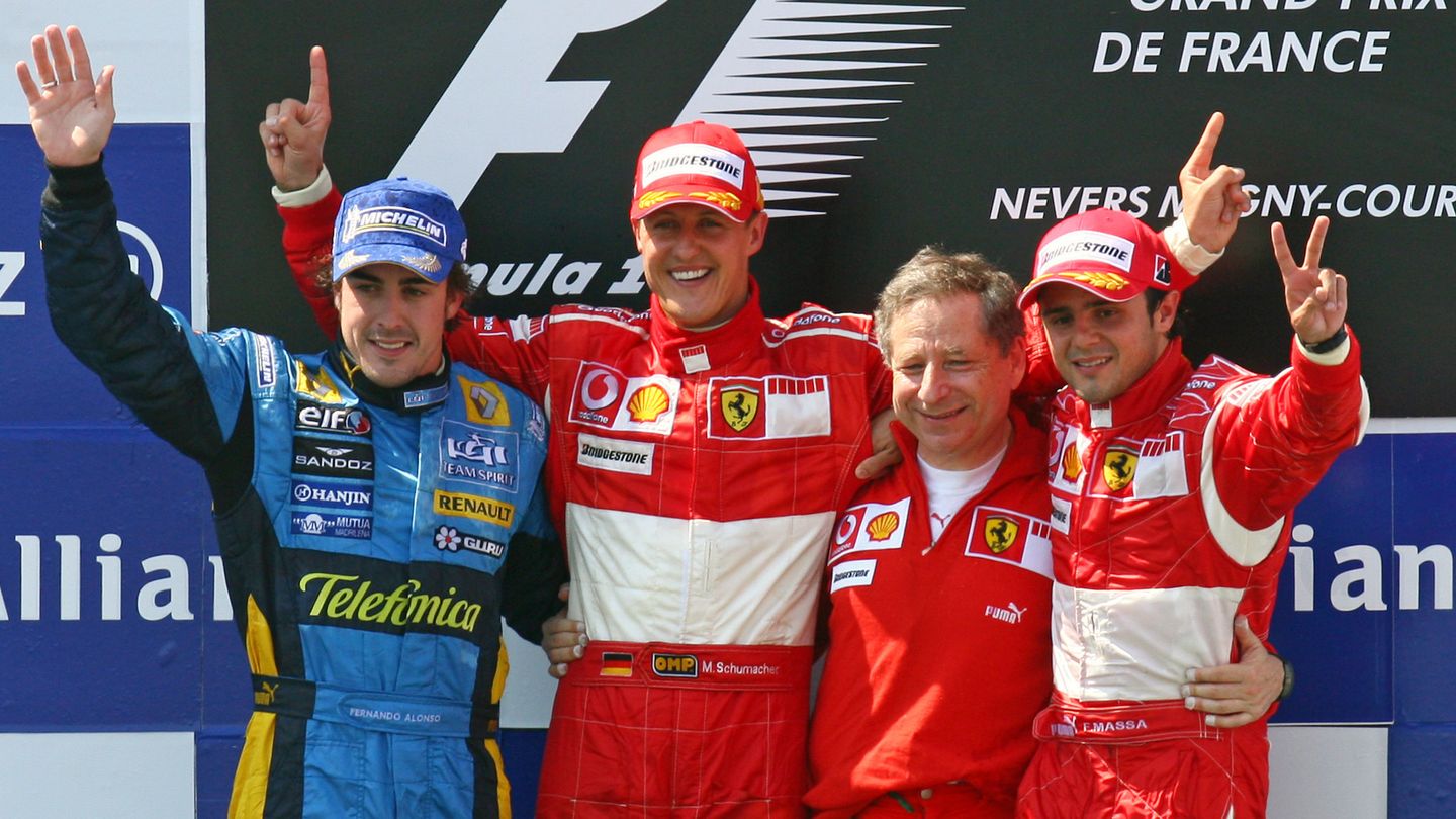 Vasseur necesitará reforzar Ferrari como en los tiempos de Todt y Schumacher para volver a la victoria que no consigue Ferrari desde 2008 (REUTERS/Jean-Paul Pelissier)