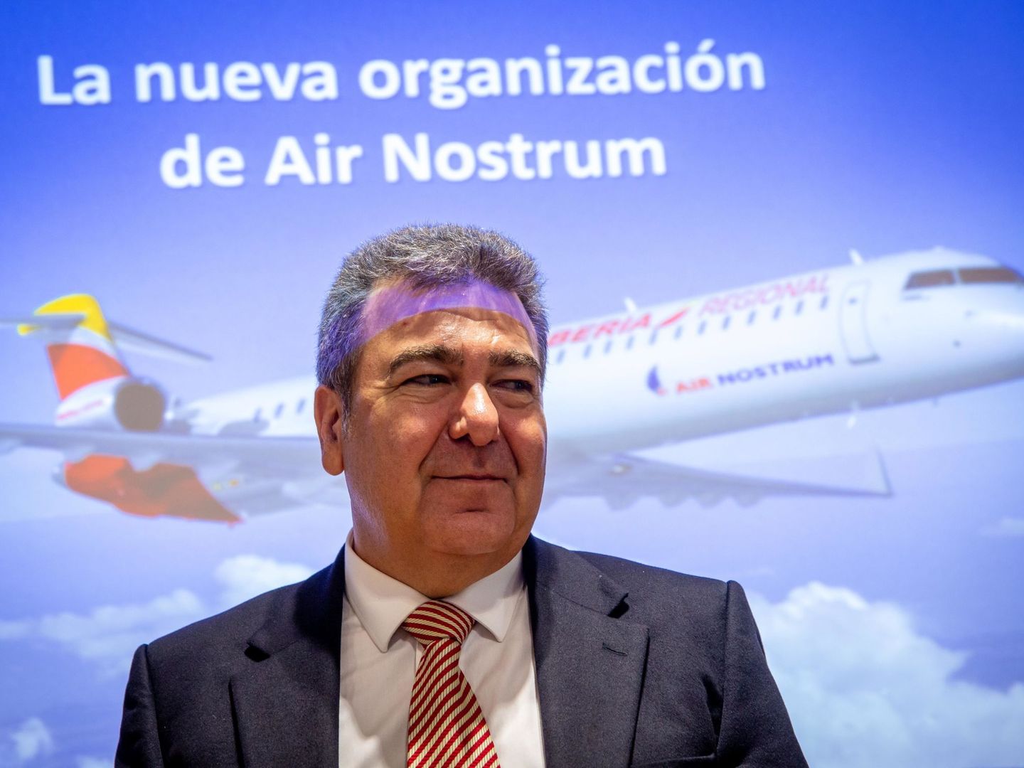 El presidente de Air Nostrum, Carlos Bertomeu. (EFE)