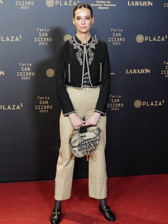 Victoria Federica, vestida de Dior en el evento de Las Ventas. (LP)