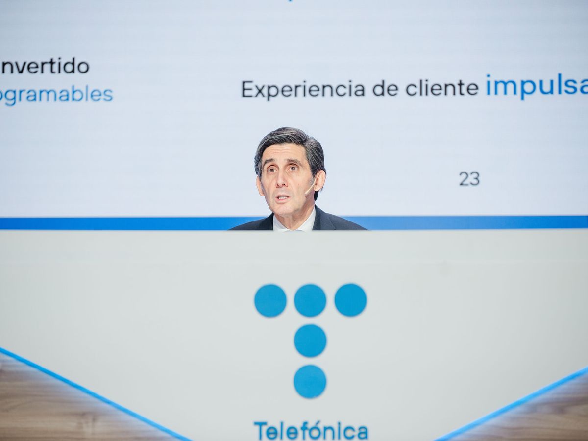 Foto: El presidente de Telefónica, José María Álvarez-Pallete. (EP/Mateo Lanzuela)