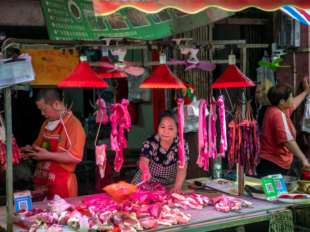 Foto: Mercados populares en china