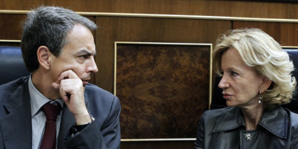 Foto: Zapatero se reúne en Madrid con Salgado y llama a Van Rompuy, Rajoy y Rubalcaba