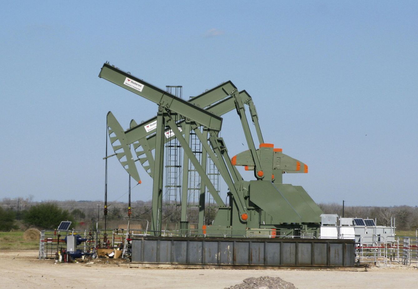 Extracción de petróleo en Texas. (Reuters)
