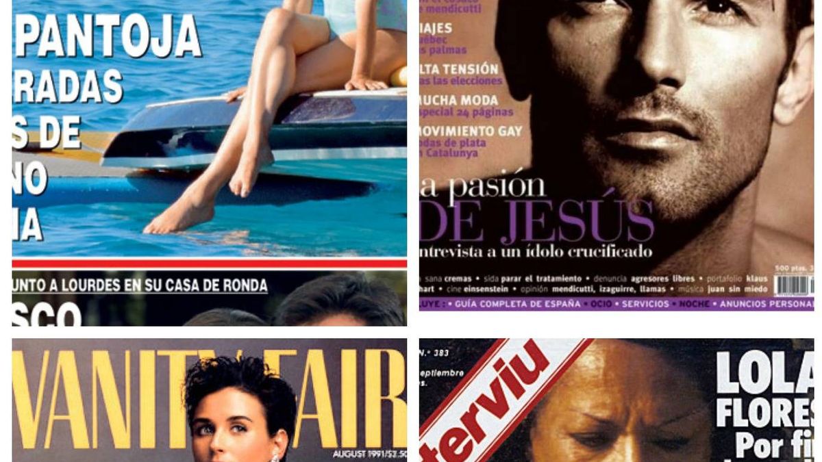 De Jesucristo Vázquez a las 'lolas' Flores: 10 portadas que hicieron historia