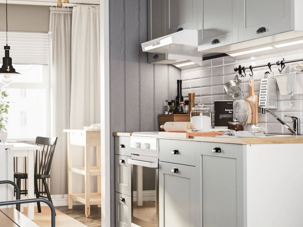 Foto: Soluciones de Ikea para cocinas pequeñas. (Cortesía)