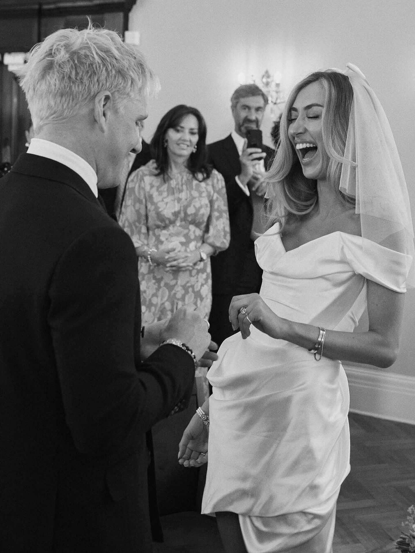 La boda de Jamie y Sophie. (Instagram/@benjaminwheeler)