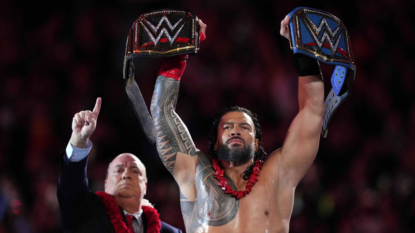 Roman Reings, imagen actual de la WWE. (Reuters/Joe Camporeale-USA TODAY Sports)
