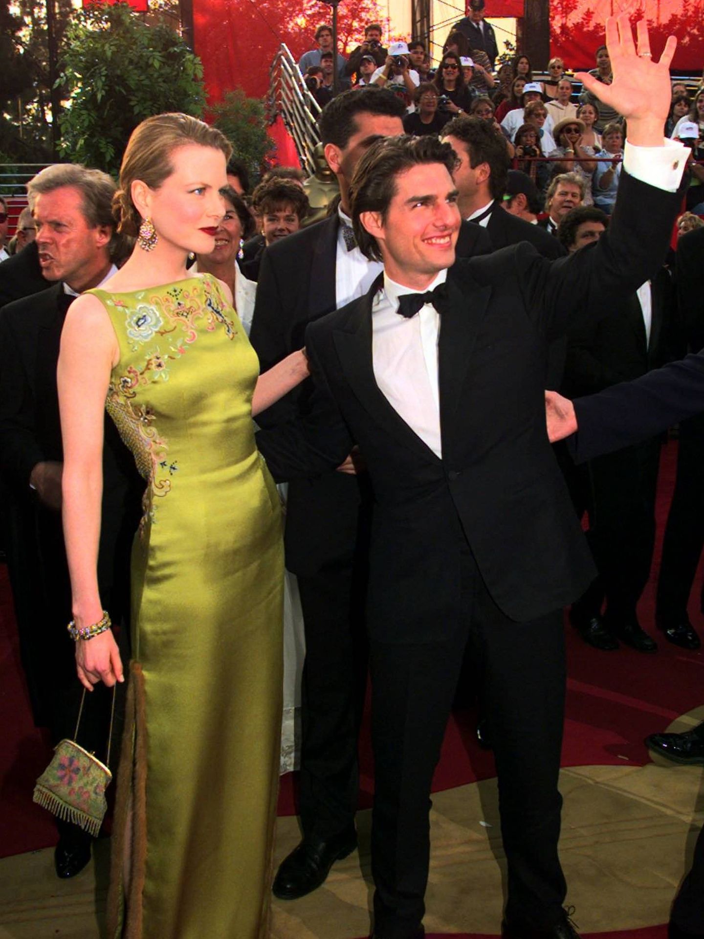 Tom Cruise y Nicole Kidman. (Getty)